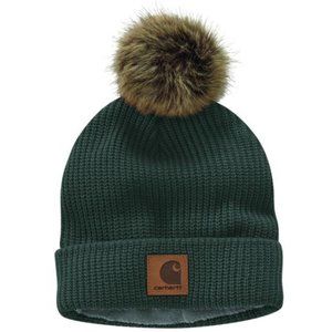 Carhartt Beanie Elm Carhartt Lime Green Knit Beanie Hat Unisex - A18 | eBay main image 3